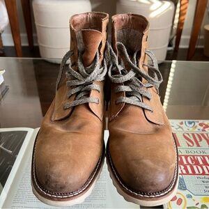 Johnston & Murphy Brown High Chukka Boots 10.5
